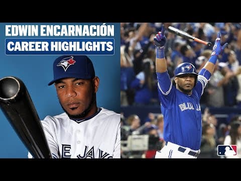 Edwin Encarnación's best moments in his 16-year MLB career! (Highlight reel  🦜)