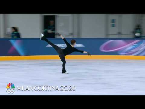 Amber Glenn, Isabeau Levito practice on-ice ahead of singles | Winter Olympics 2026 | NBC Sports