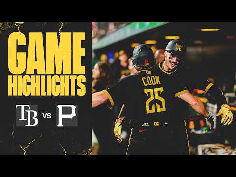 Chandler Deals, Cruz Goes Deep in Bucs Win | Rays at Pirates Highlights (4/17/26)