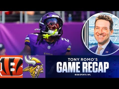 Tony Romo says Vikings defense was 'like Star Wars' against backup Bengals QB Jake Browning
