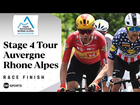 BRILLIANT FINISH! 👏 | 2026 Stage 4 Tour Auvergne Rhone Alpes Final KM's | TNT Sports Cycling