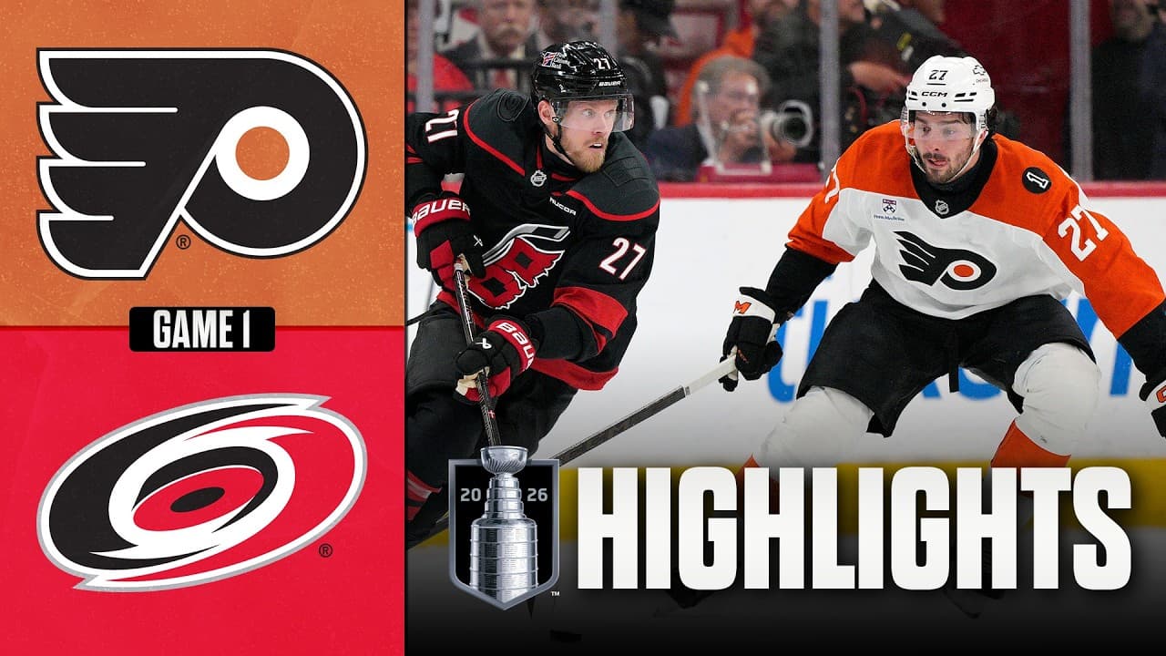 Flyers vs. Hurricanes | NHL Playoff Highlights | Game 1 | May 2, 2026
