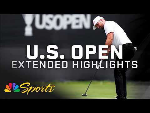 U.S. Open 2026: Round 2 Morning Extended Highlights | Golf on NBC Sports
