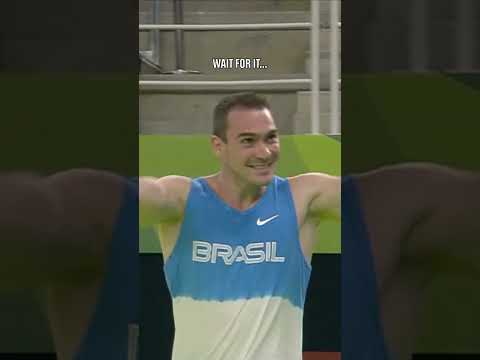 When Arthur Zanetti gave Eleftherios a boost at #Rio2026!🥹 #Olympics