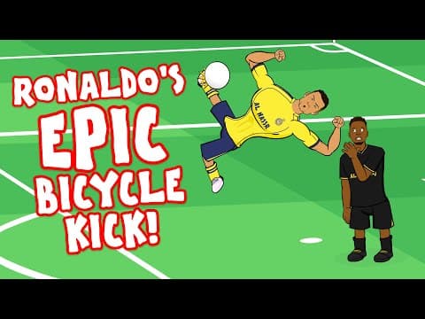 RONALDO'S EPIC BICYCLE KICK🔥