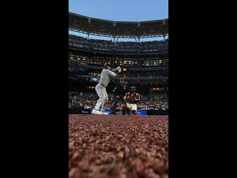 this angle of Mune's home run is everything #MLB #homerun #highlights