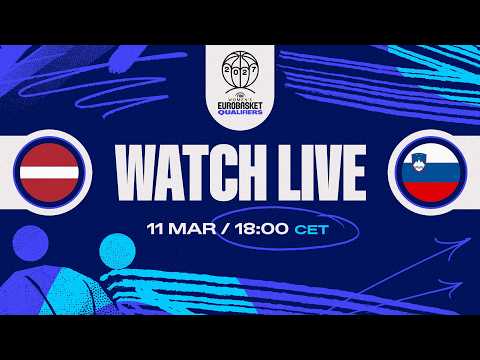 LIVE - Latvia v Slovenia | FIBA Women's EuroBasket 2027 Qualifiers | First Round