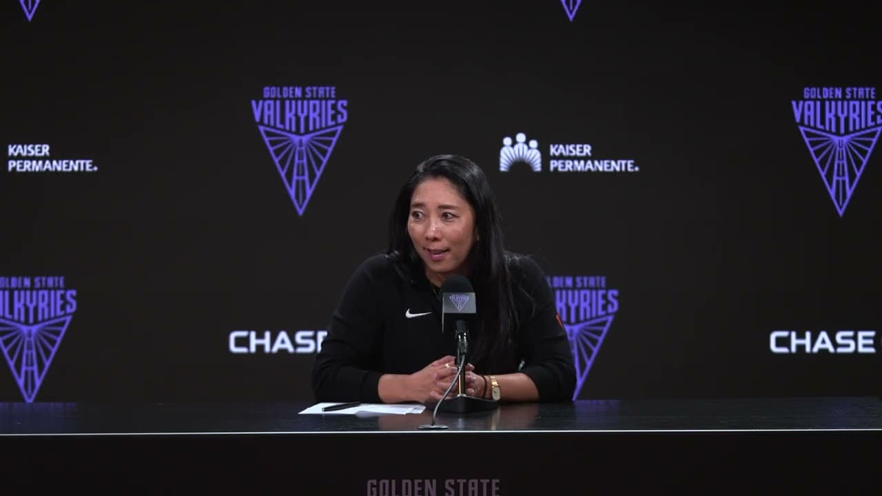 Natalie Nakase on Golden State Valkyries loss vs. Las Vegas Aces | May 31, 2026