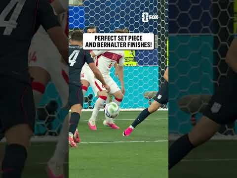 Berhalter on the half volley to get Los Angeles ROCKING