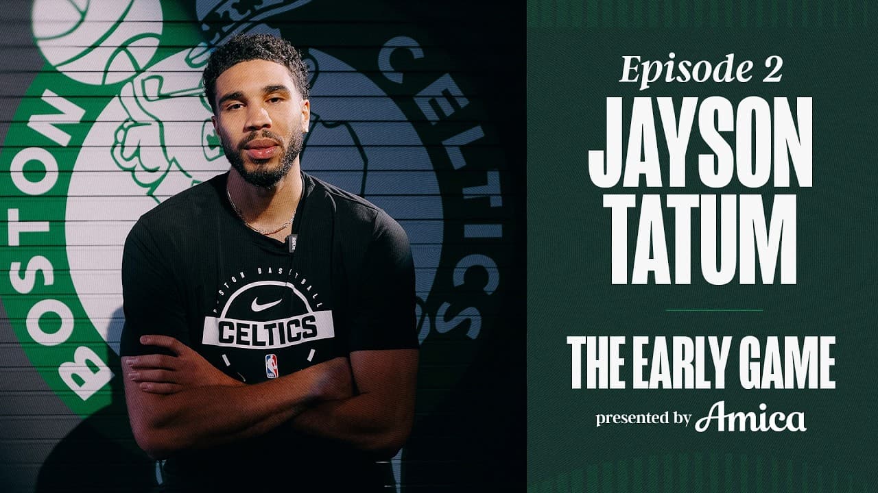 Jayson Tatum reconnects with his elementary school music teacher 💚 | The Early Game
