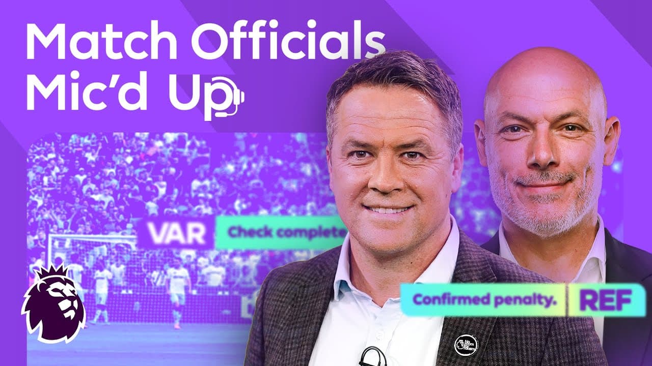 Behind the scenes of Premier League's VAR process, EP. 24 | Match Officials Mic'd Up | NBC Sports