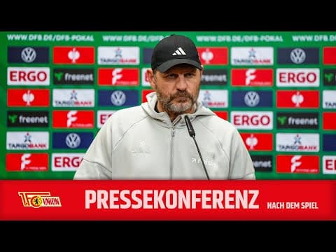 "Pokalfight, wie man sich ihn wünscht" | Pressekonferenz nach Bayern | 1. FC Union Berlin