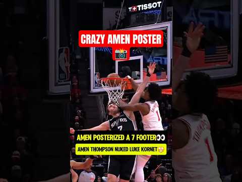 Amen Thompson CAUGHT A BODY😤