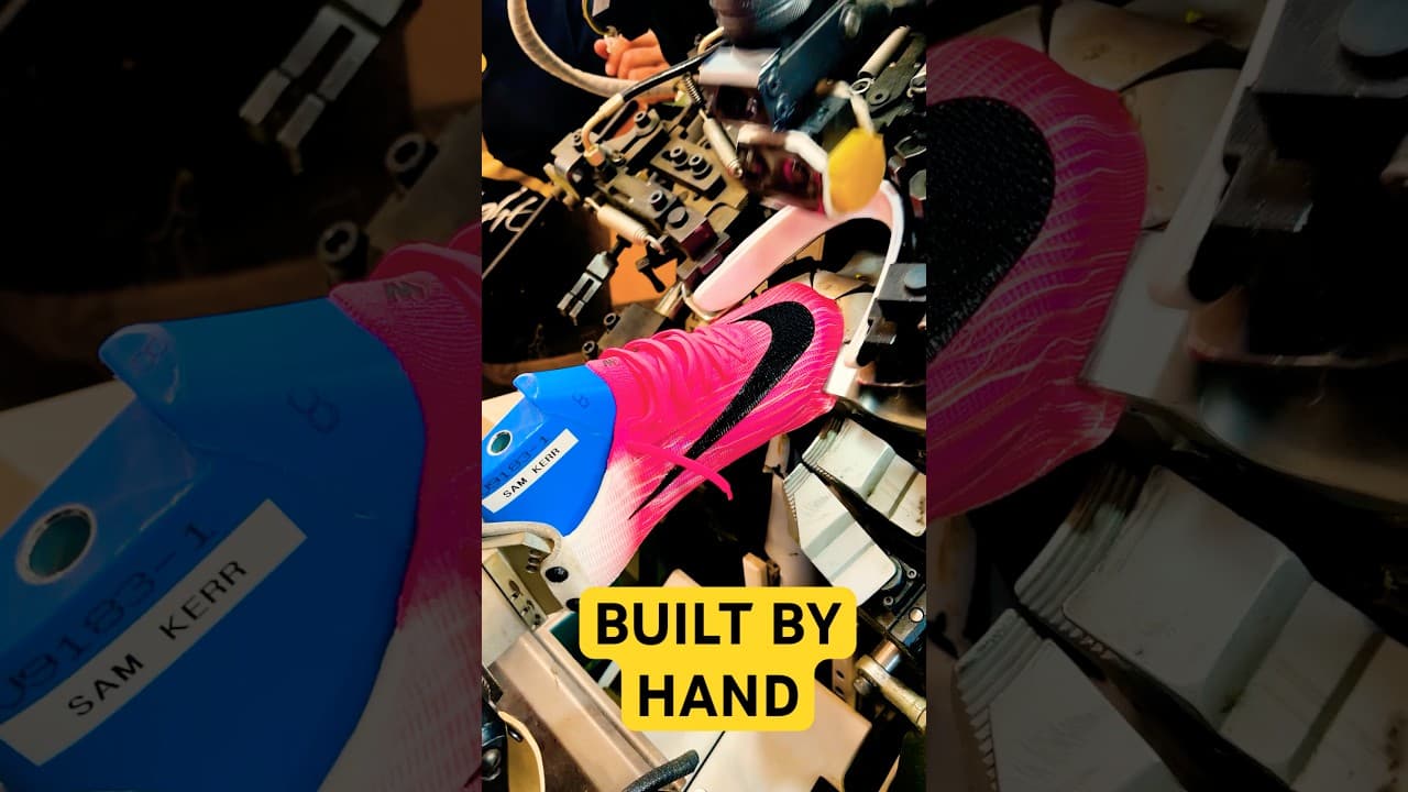 I saw Nike building the boots for their STAR players 🥹