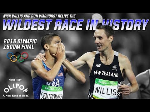 Olympian Nick Willis breaks down the 2016 Olympic 1500m Final - Track React presented by Olipop