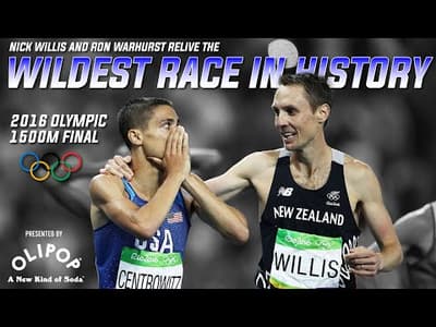Olympian Nick Willis breaks down the 2016 Olympic 1500m Final - Track React presented by Olipop