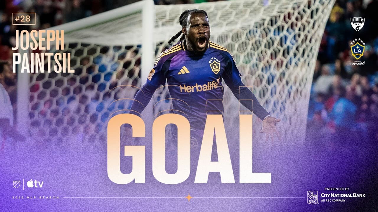 GOAL: Joseph Paintsil SMASHES in the equalizer for the LA Galaxy