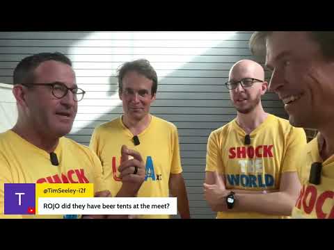 Jim Ryun's son (Ned) runs into Jake Wightman at World Cross