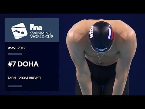 Anton Chupkov wins Men's 200m Breaststroke Final | Day 3 Doha #SWC19 | FINA Swimming World Cup 2019