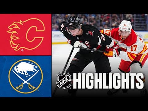 NHL Highlights | Flames vs. Sabres | November 19, 2025
