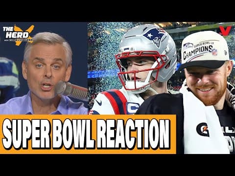 uper Bowl LX REACTION: Sam Darnold & Seahawks destroy Patriots | Colin Cowherd: THE HERD