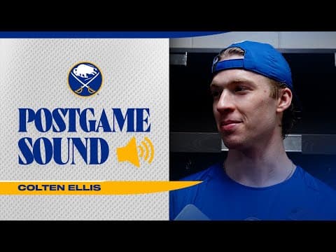 "Boys Bailed Me Out There" | Colten Ellis After Buffalo Sabres Shootout Win Over Minnesota Wild