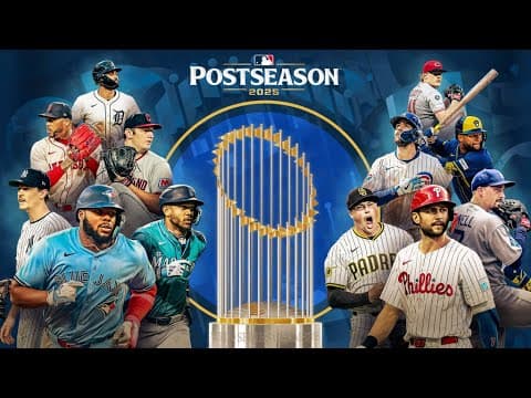 A half hour of the VERY BEST plays from the 2025 MLB Postseason!