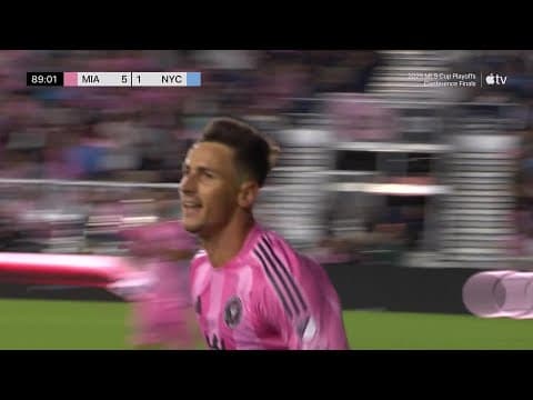 Tadeo Allende HAT TRICK Powers Inter Miami To MLS Cup! | 2025 Audi MLS Cup Playoffs