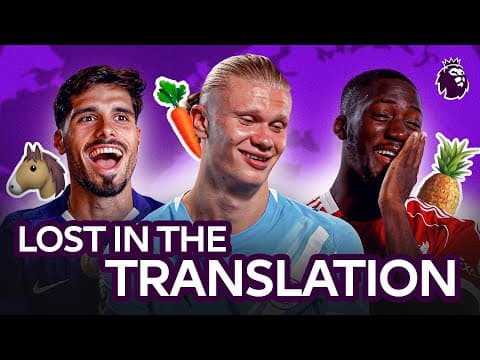 Our Premier League Players React to Bizarre Sayings 🌍