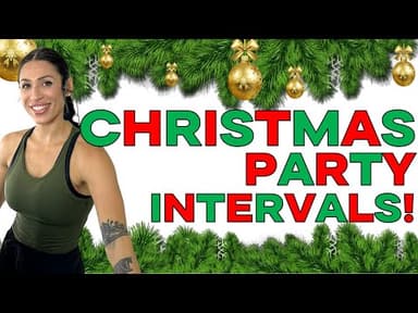Christmas Party Intervals! | Treadmill Follow Along!