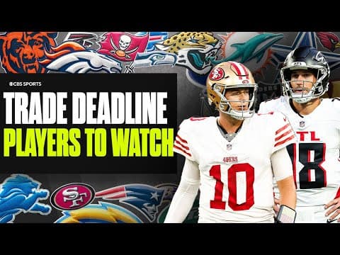 2025 NFL Trade Deadline: Players to Watch + Buyers & Sellers | Will Kirk Cousins get traded? 🤔