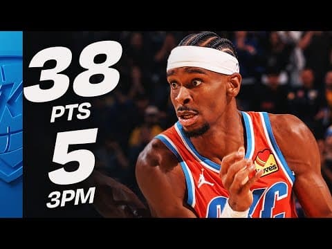 Shai Drops 38 In Thunder's 13th Straight Win | December 2, 2025