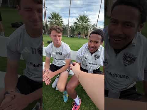 The confidence levels were...high😂❄️  #dcunited #olympics #milan #mls #soccer