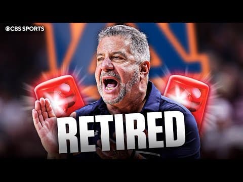 Auburn coach Bruce Pearl abruptly retires | Insiders break down reasons WHY he's stepping down