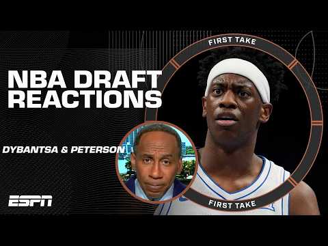 Stephen A. says the Wizards absolutely made the right move with AJ Dybantsa 🔥 | First Take