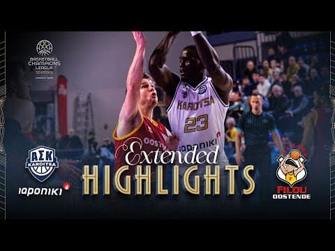 Karditsa Iaponiki v Filou Oostende | Full Game Highlights | #BasketballCL 2025-26