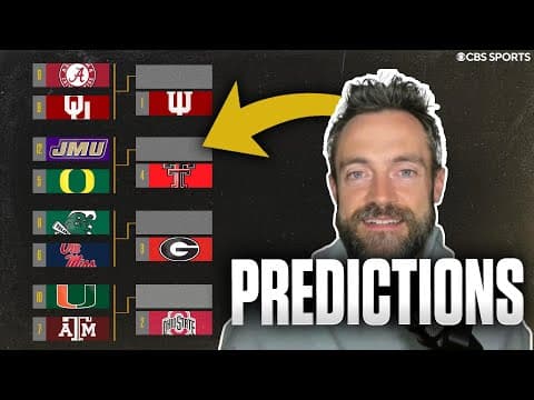College Football Playoff PREDICTIONS: Can Ohio State get their REVENGE against Indiana? 🤔