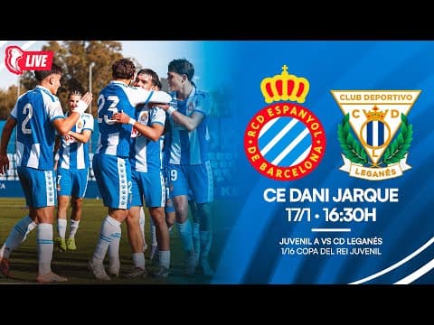 ⚽ Juvenil A 🆚 CD Leganés | 1/16 Copa del Rey Juvenil