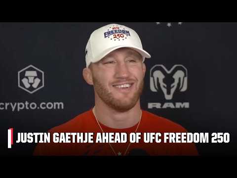 Justin Gaethje know he's an underdog vs. Ilia Topuria 👀 'A huge task ahead of me!' | MMA on ESPN