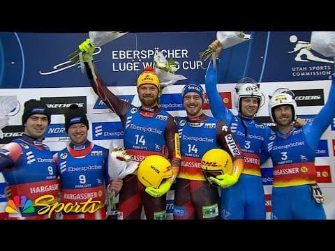 Americans Di Gregorio, Hollander take men's doubles silver in luge World Cup | NBC Sports