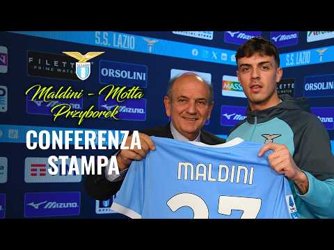 🗣️ La conferenza stampa di presentazione di Motta, Przyborek e Maldini