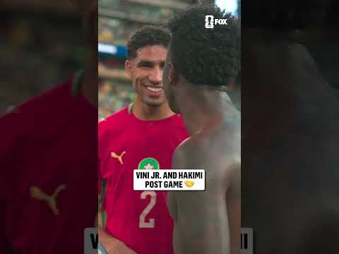 All love between Vini Jr. and Hakimi