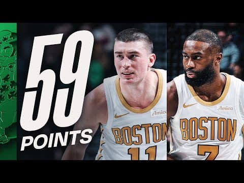 Jaylen Brown & Payton Pritchard GO OFF in Brooklyn | January 23, 2026