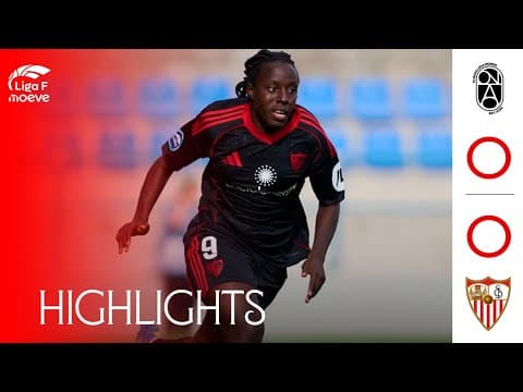 FC Badalona Women vs Sevilla FC Femenino (0-0) Liga F Moeve | Resumen