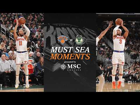 Knicks Defeat Milwaukee Bucks in Final Game of Midwest Road Trip | February 27, 2026