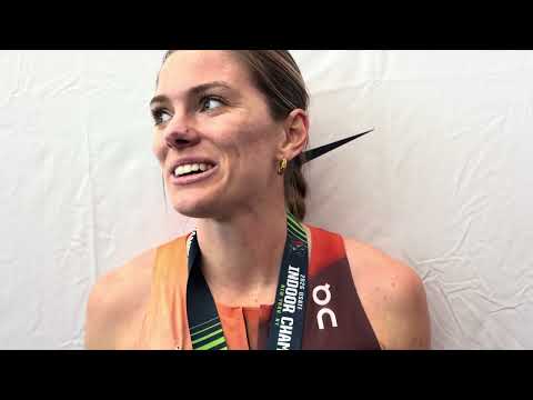 Lindsay Butler speaks after shocking 3rd at USA Indoors, has "no idea" where that race came from