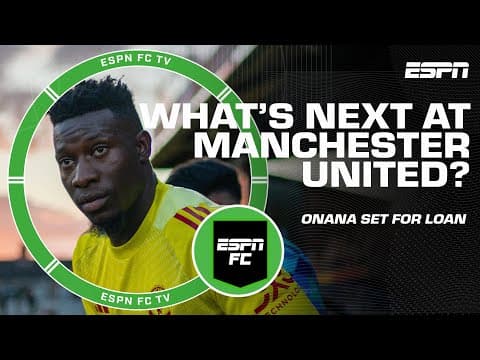 Manchester Goalkeepers ⚽ United loans Onana, City set to debut Donnarumma | ESPN FC
