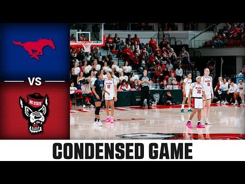 SMU vs. NC State Condensed Game | 2025-26 ACC Women’s Basketball