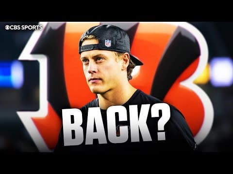 Joe Burrow expected to return for Bengals Thanksgiving game vs Ravens