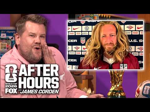 United States' Tim Ream Poses for James Corden & Give Insights into USA's Mindset